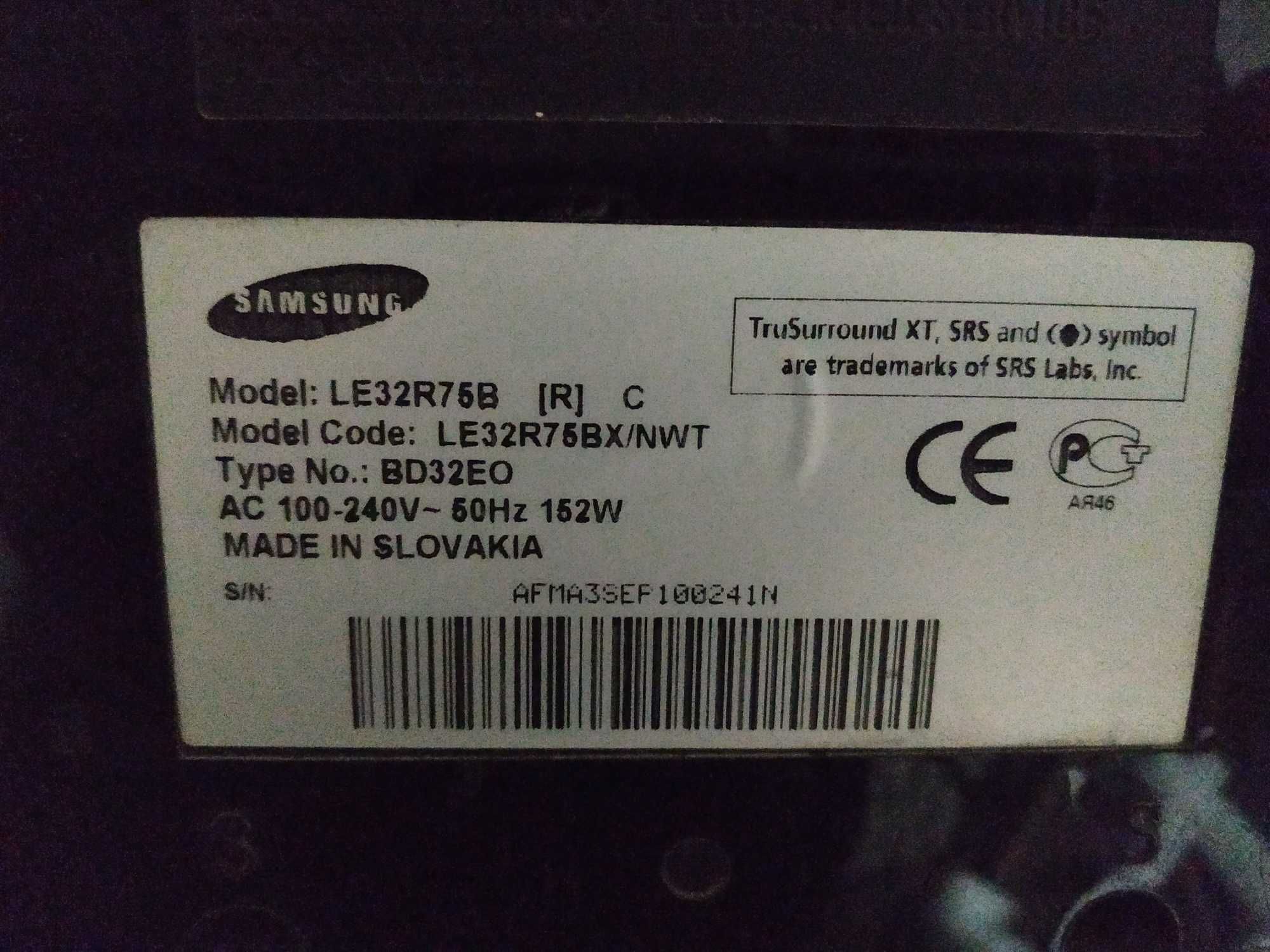 Телевизор SAMSUNG LE32R75B