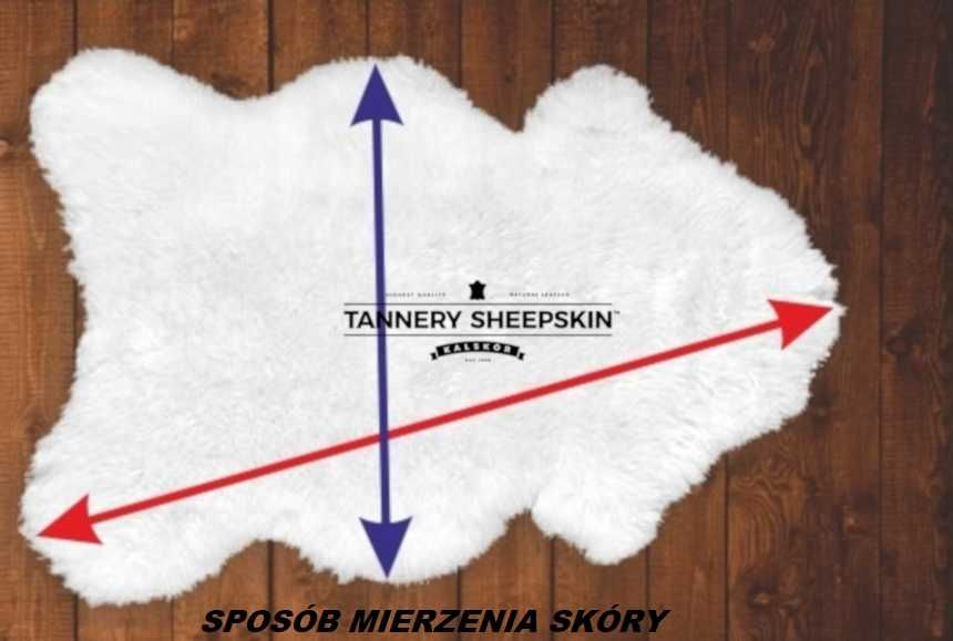 Skóra Owcza Naturalna Island Muflon Brąz XXXL GIGANT