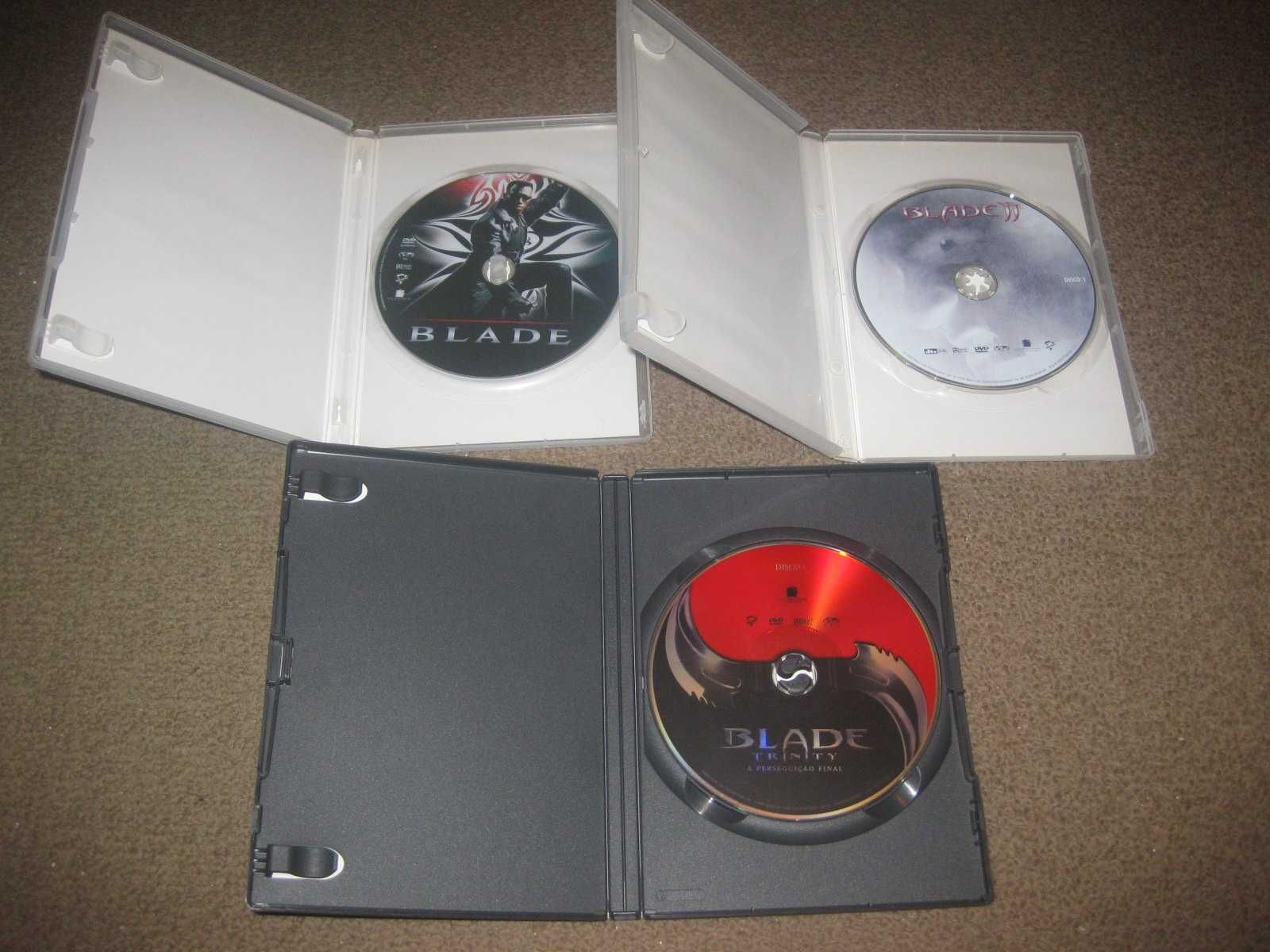 Colecção Completa em DVD "Blade" com Wesley Snipes