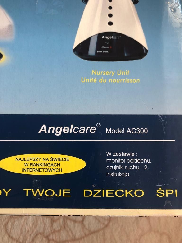 Monitor oddechu Angelcare,nieużywany.  Okazja.