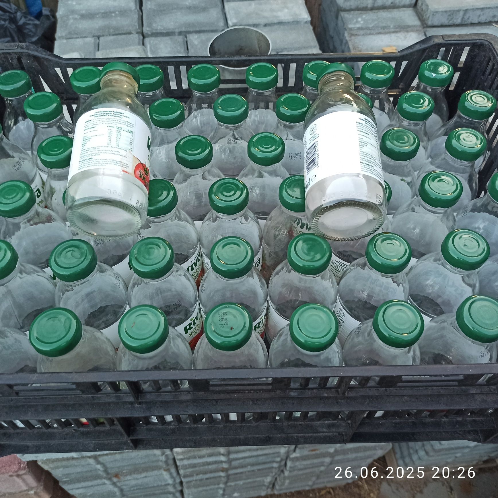 Butelki na soki, 300 ml