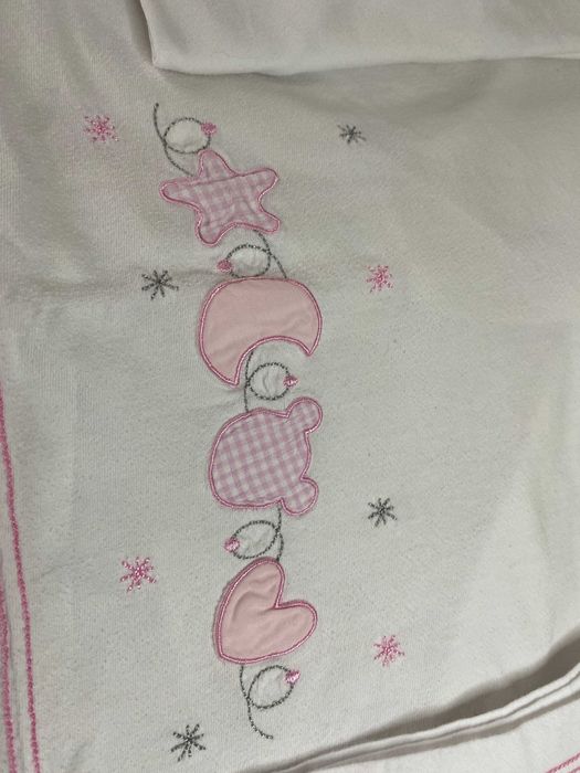 Conjunto de Lençóis 3 peças Flanela 60X120cm