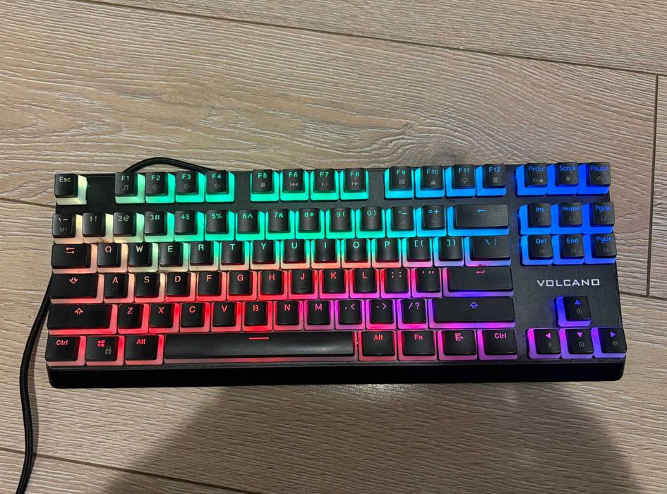 Gamingowa Klawiatura mechaniczna RGB Modecom Volcano Lanparty