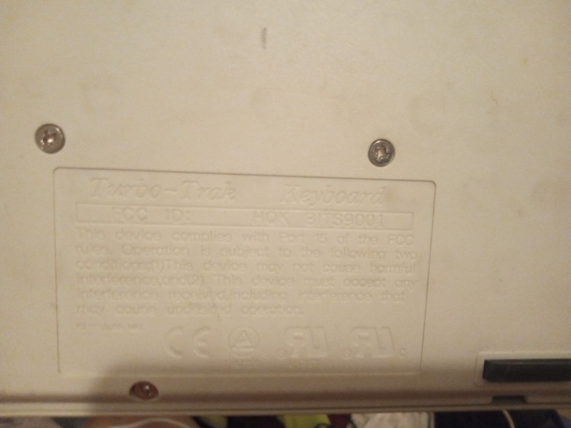 Retro klawiatura turbo trak hqk bits9001