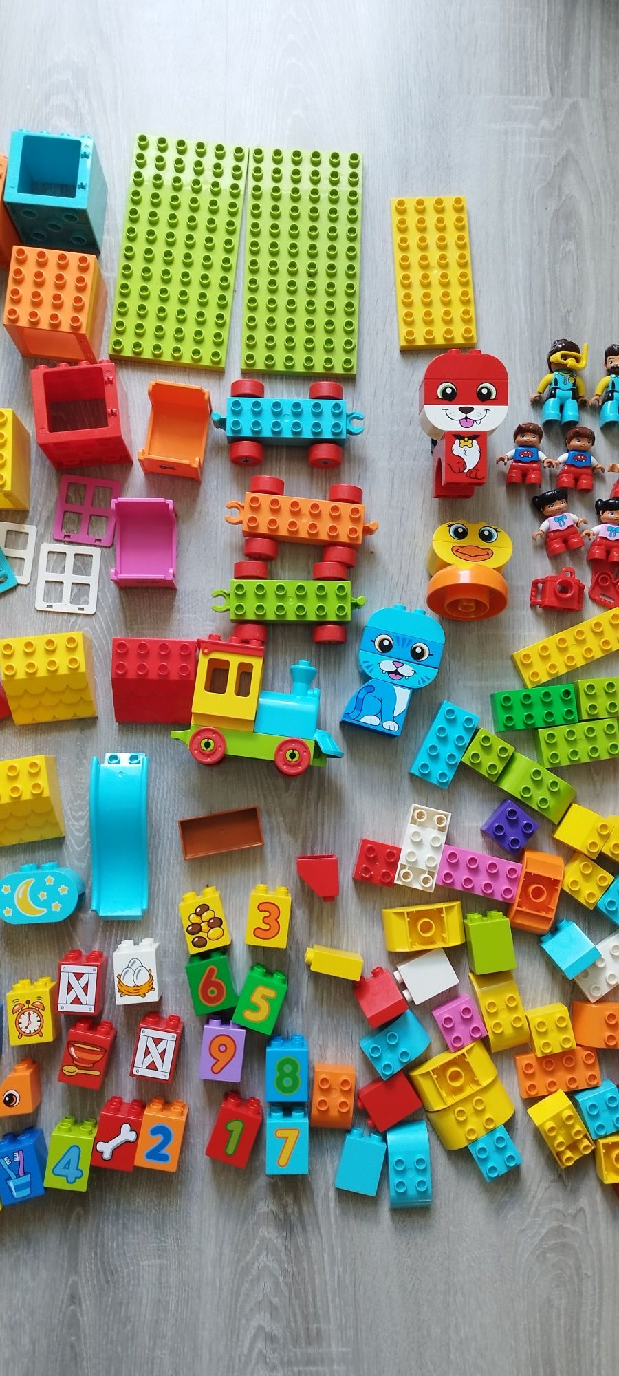 LEGO duplo klocki. ok.200sztuk 6 zestawów