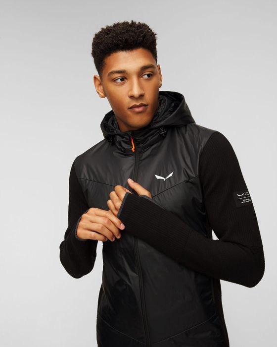 Kurtka hybrydowa męska Salewa Fanes Engineered Merino bluza mammut poc