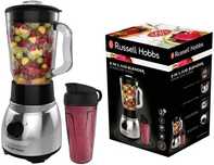 Blender kielichowy Russel Hobbs stal nierdzewna 2w1 szklany
