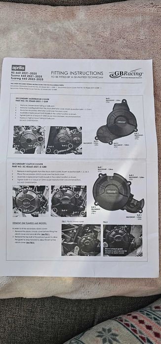 Peças para moto aprilia
