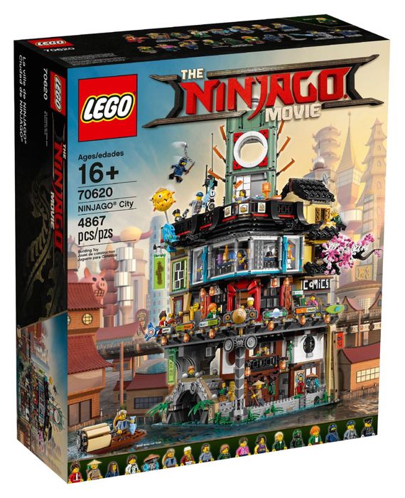 Lego 70620 Ninjago city ( Ниндзяго сити ) С инструкциями