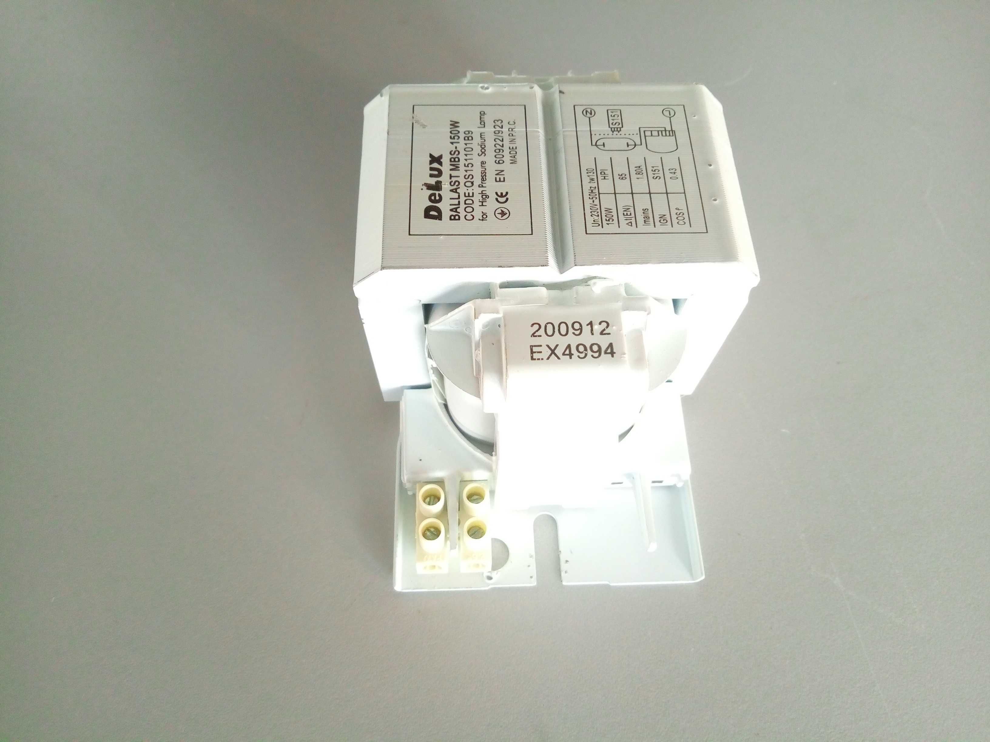 Балласт электромагнитный MBS-150W для натриевых ламп.