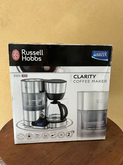Russell Hobbs Clarity Coffee Maker – Nova / Oferta Não Usada