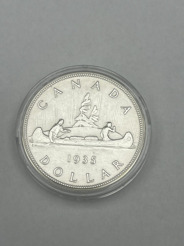 Moneta kolekcjonerska canada dollar 1935