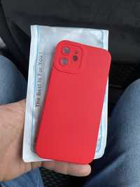 IPhone 12 czerwone etui case plecki