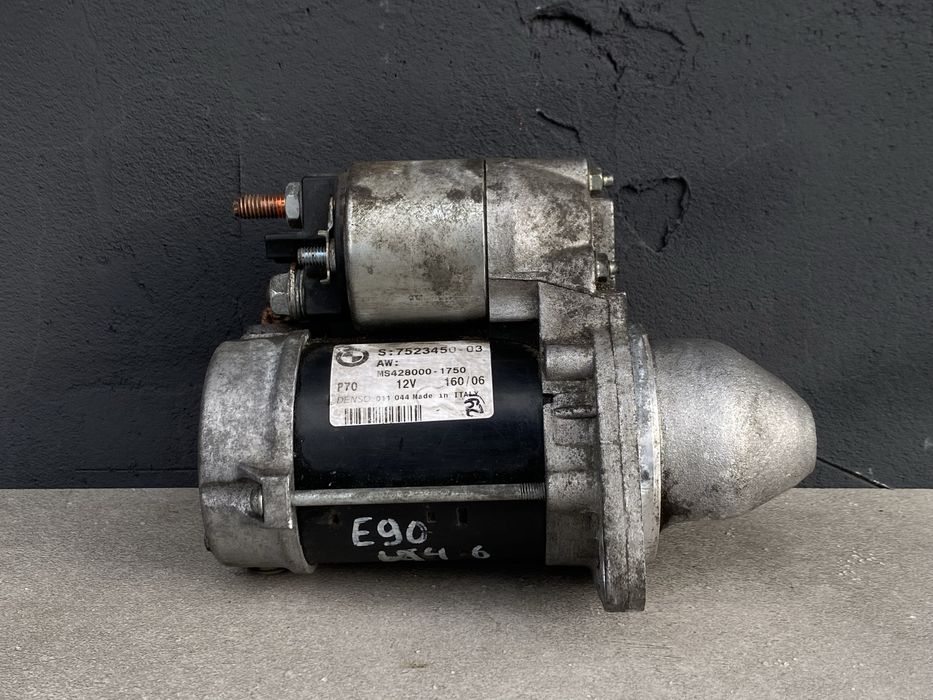 Стартер BMW E90 N42 N46 Бензин 1.8 2.0 БМВ Е91 Оригінал 170 тис