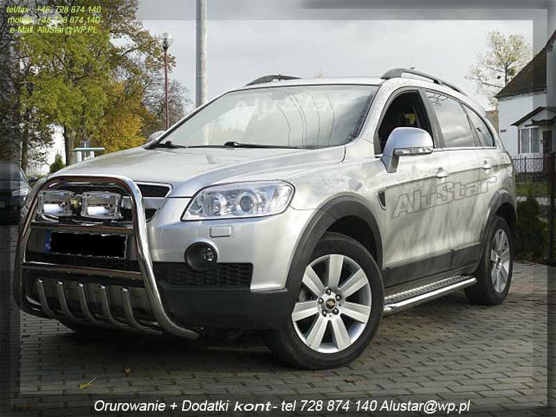 Opel Chevrolet Captiva Orurowanie Podesty Montaz