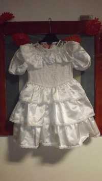 Vestido de cerimónia/baptizado/1ª Comunhão ou menina de alianças