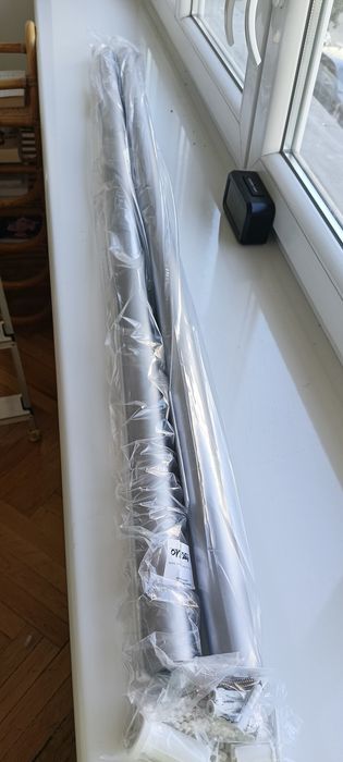 Roleta zaciemniająca biała 150x210 cm