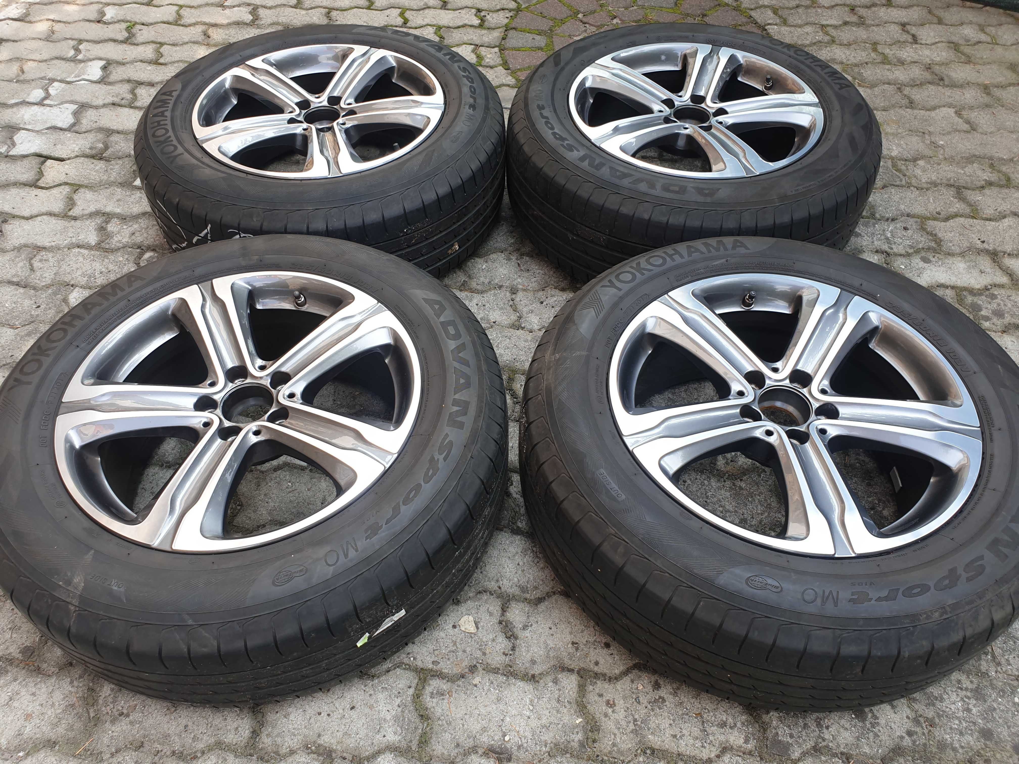 Felgi alu 18" 5x112 Mercedes GLC X253 GLE W167 R ML z czujnikami TPMS