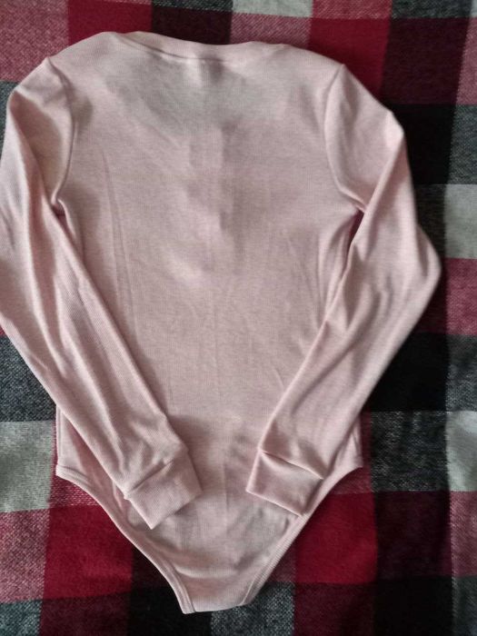 Базове боді в рубчик