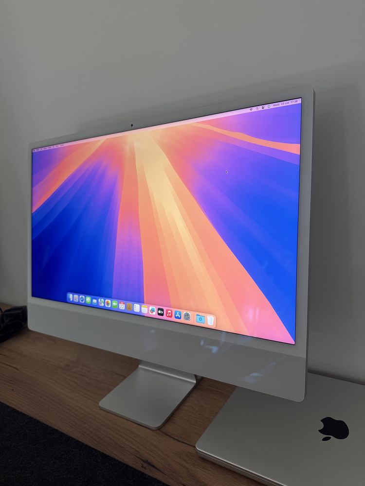Imac Apple komputer stacjonarny Macbook stan idealny