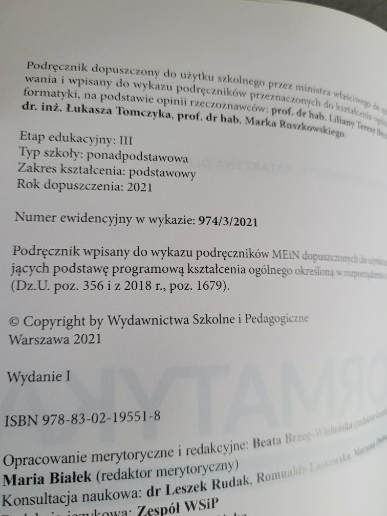 Informatyka 3 WSiP nowa