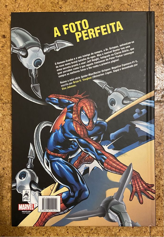 Homem aranha- exposição negativa (Michael Bendis)