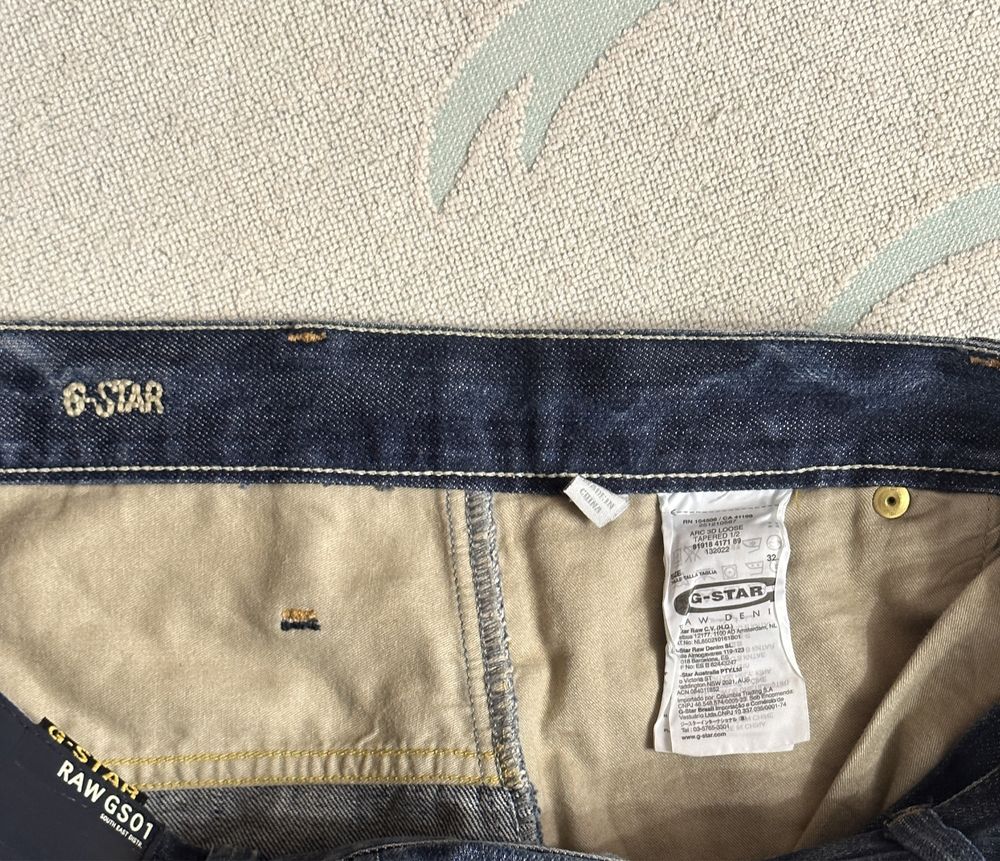 Шорти G-Star Raw 32 Denim Originals, бриджі, джинсові шорти