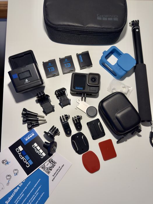 Gopro Hero 13 Black 5.3K Akcesoria Baterie Pokrowiec Wifi