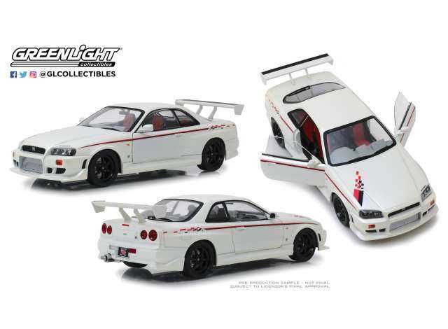 1/18 Nissan Skyline GT-R R34 - Greenlight