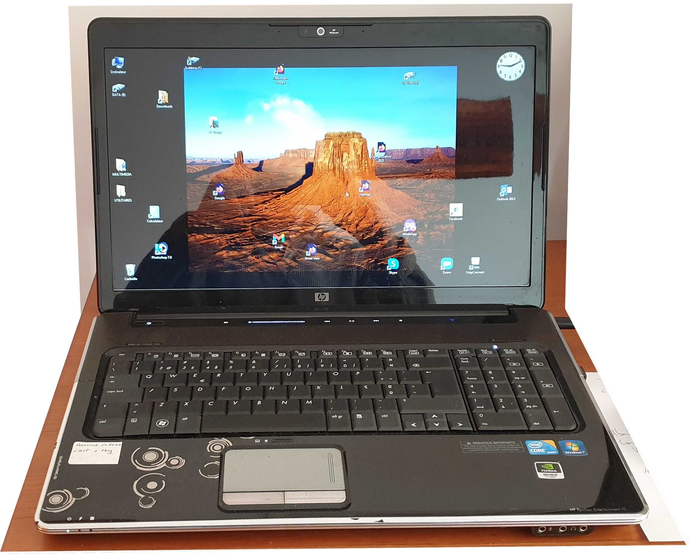 Notebook Hewlett Packard dv7