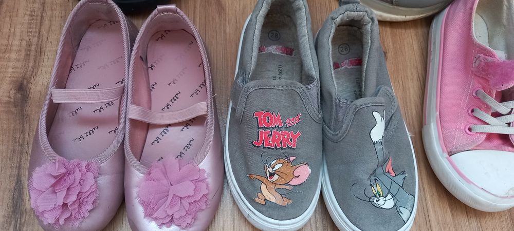 Zestaw 5 par butowo m.in. DISNeY minnie mouse
