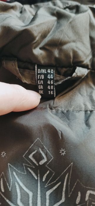 Sg Brązowa kurtka damska 42 , 44 , XL pikowana ocieplają kurtka 42 , 4
