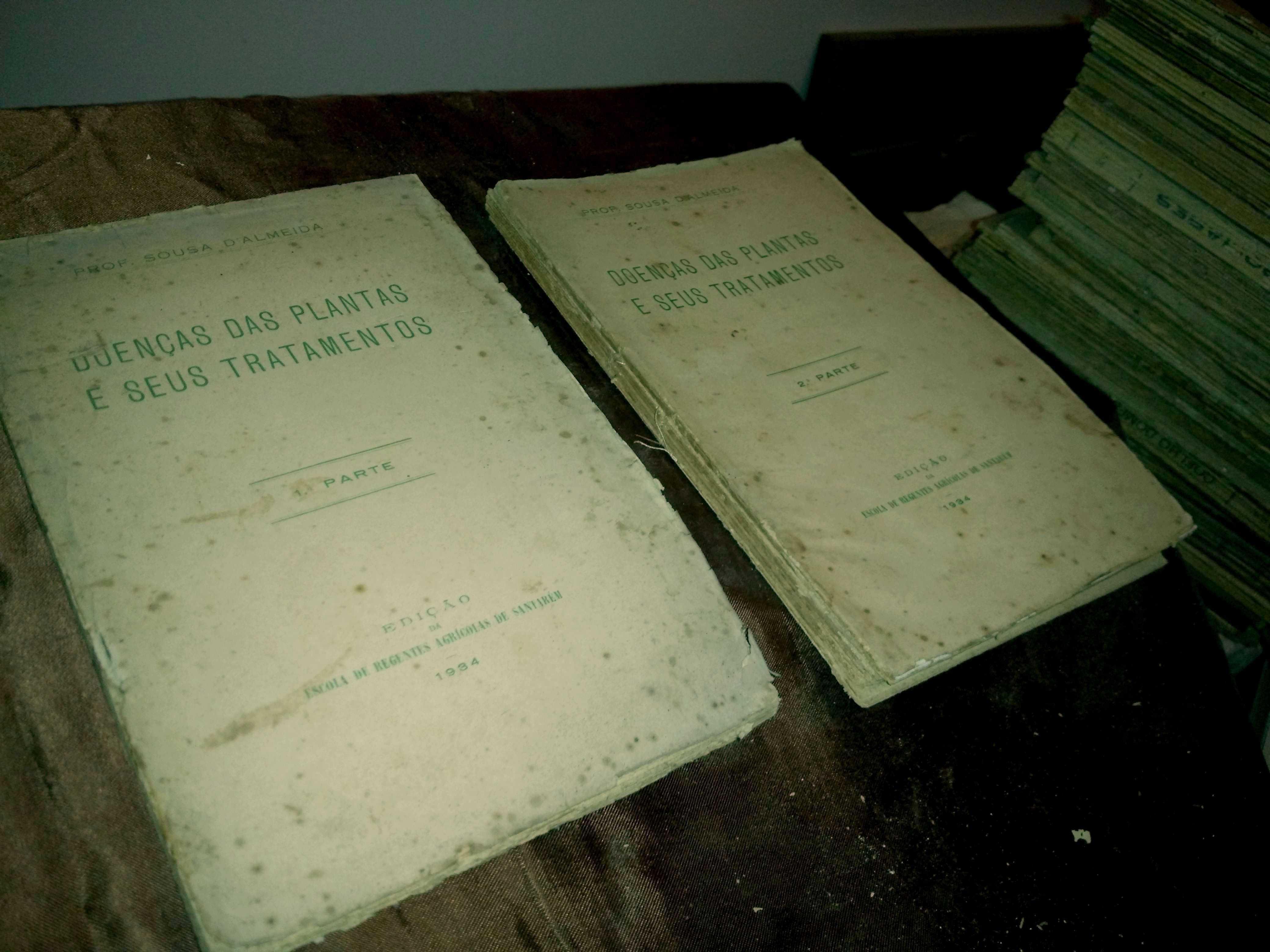 Curso de doenças das plantas e seus tratamentos - Ano de 1934