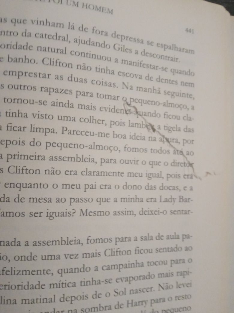 Livro de Romance Usado