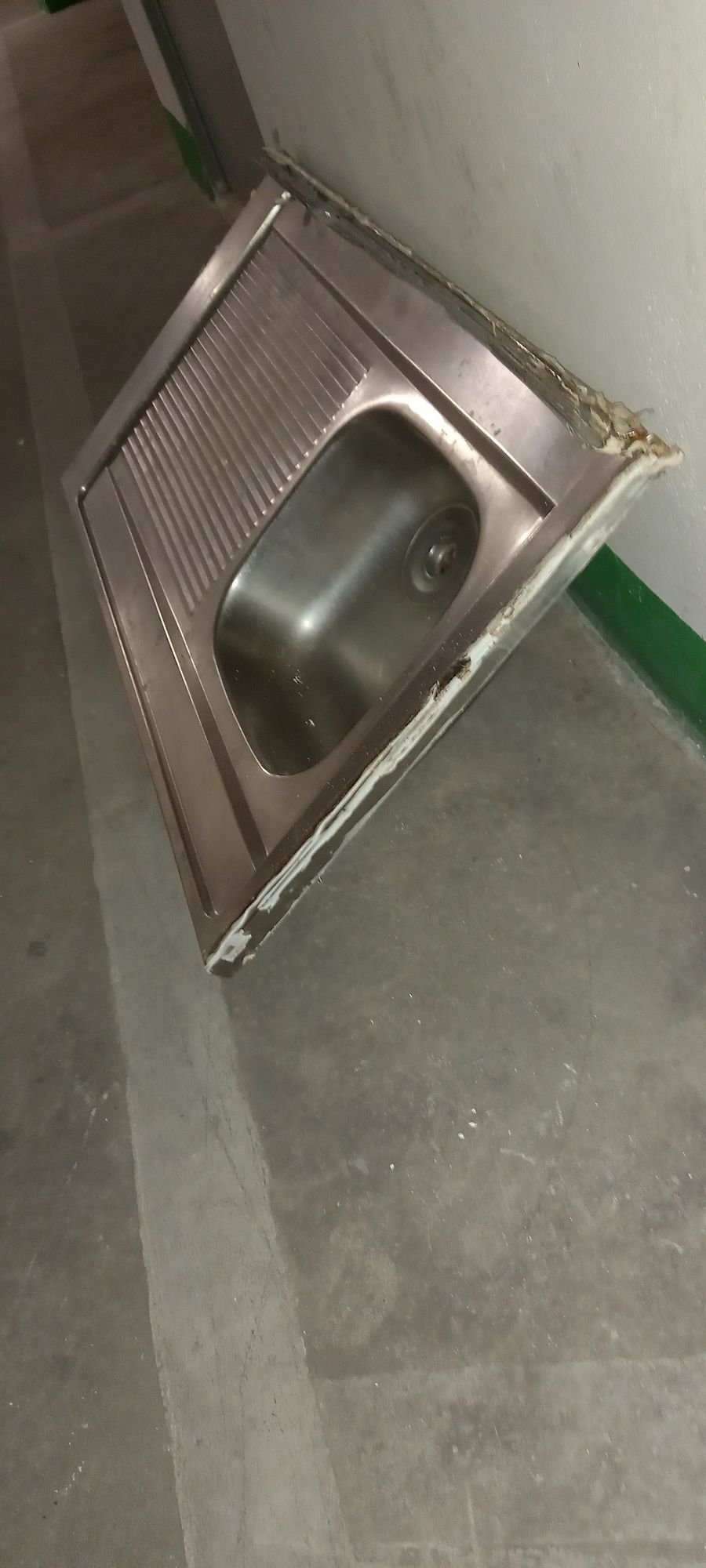 Lava-loiça inox com uma cuba