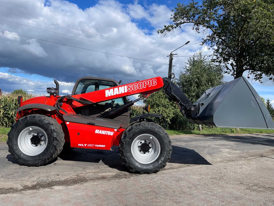 Ładowarka teleskopowa Manitou MLT 627*Niska i wąska 2.20 M*2008 Rok