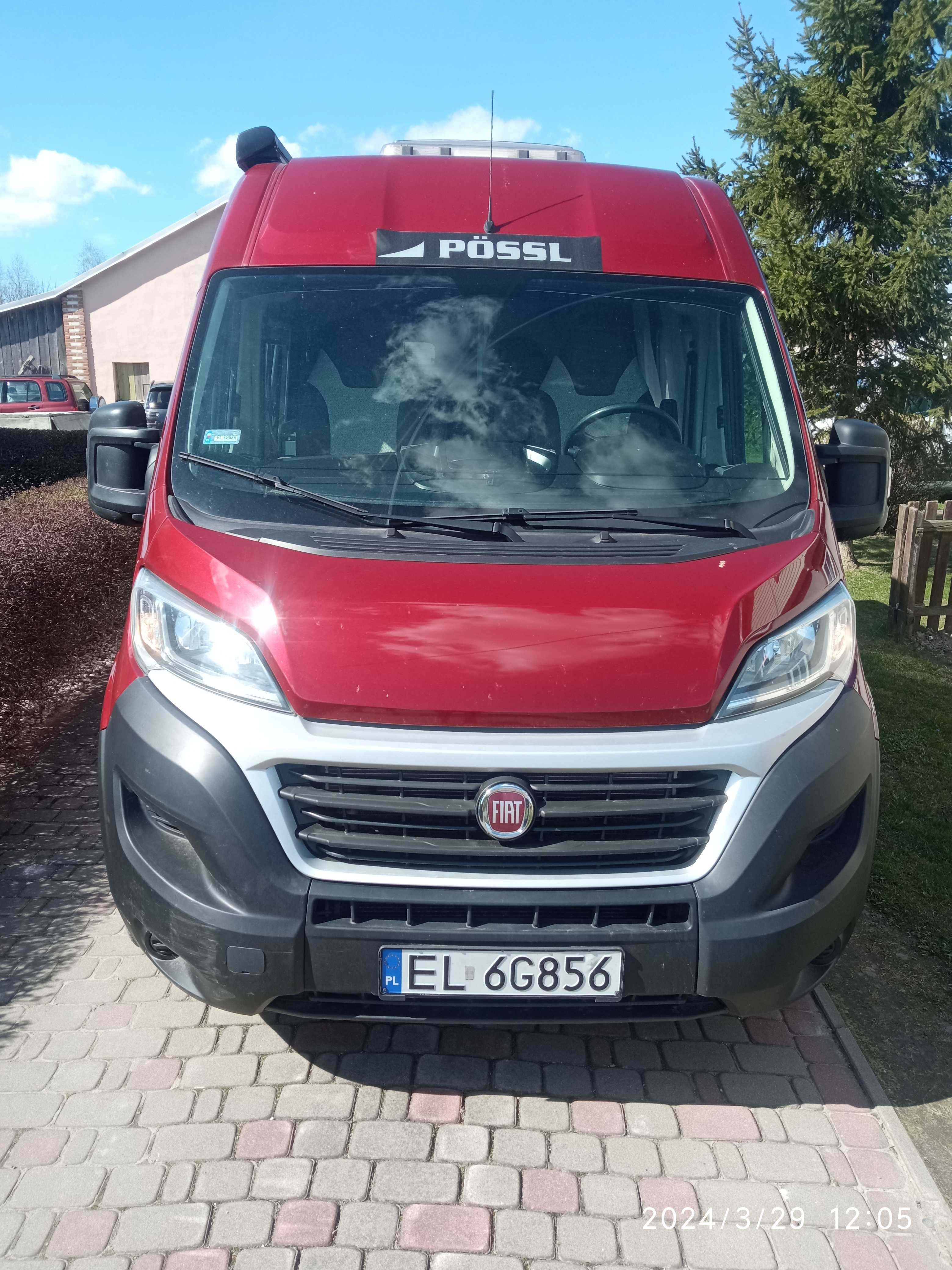 Kamper Fiat Ducato 2018r 2.3 JTD 130 KM