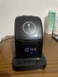 Relógio com  3 carregadores Wireless Charger