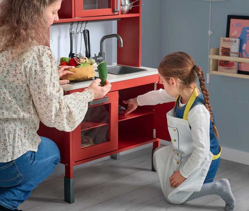 Кухня дитяча деревʼяна DUKTIG ІКЕА