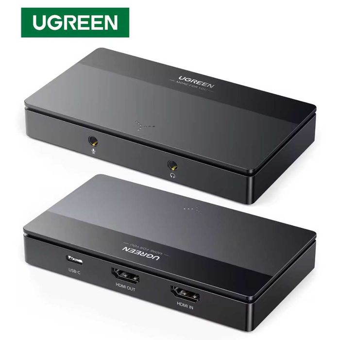 Карта Відеозахоплення UGREEN CM630 HDMI to USB/USB-C 4K/60 Гц HDMI