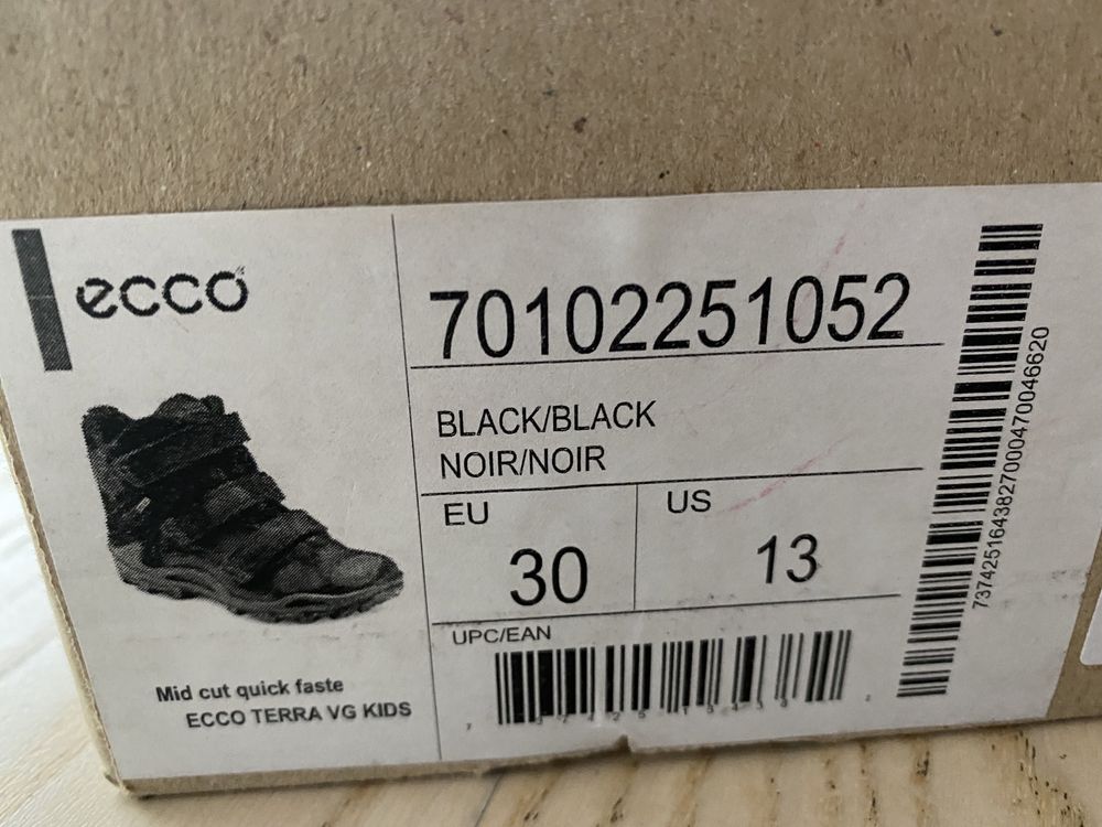 Продам  ботинки ECCO Terra VG Gore-tex