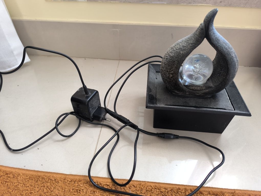 Fonte água a funcionar