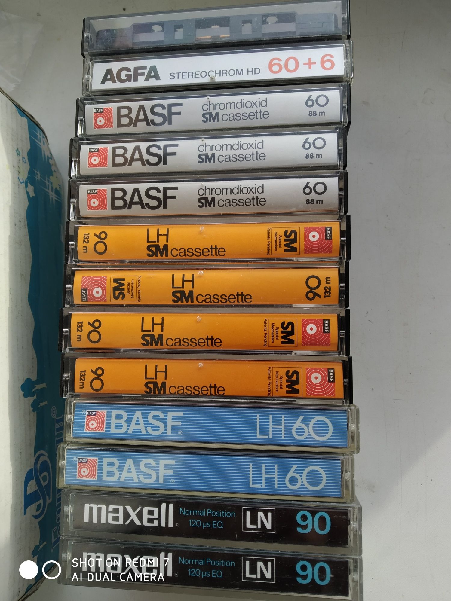 Аудио кассеты basf maxell agfa