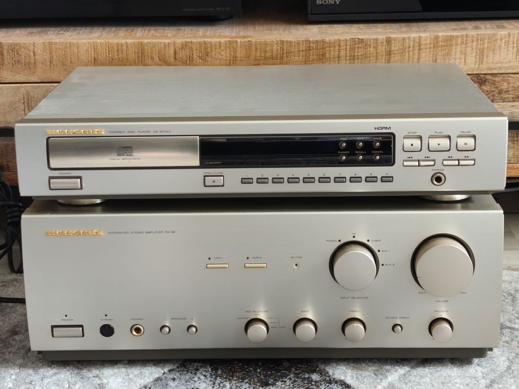 Wzmacniacz Marantz PM-68 + CD-67 MKII