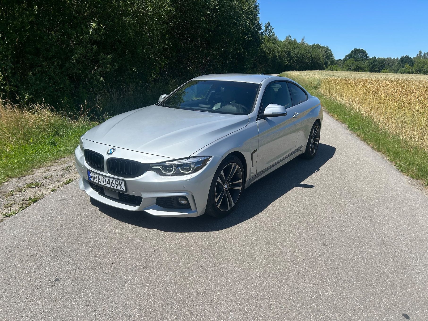 BMW Seria 4 BMW 420D Coupe M 2wlasc Zadbany