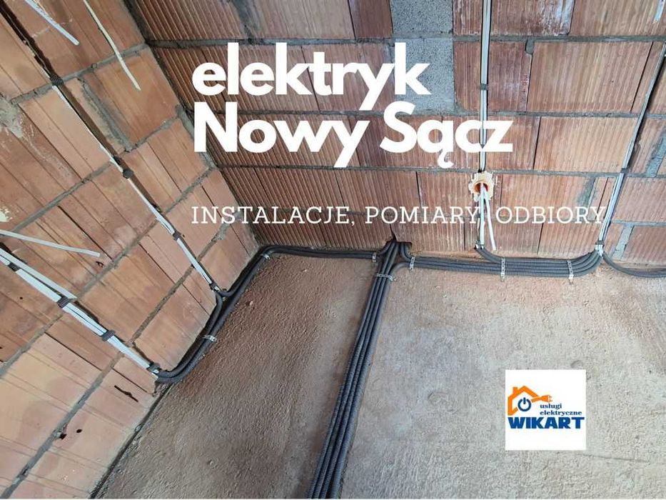 ELEKTRYK Nowy Sącz - Instalacje elektryczne Odbiory Pomiary Faktura Va