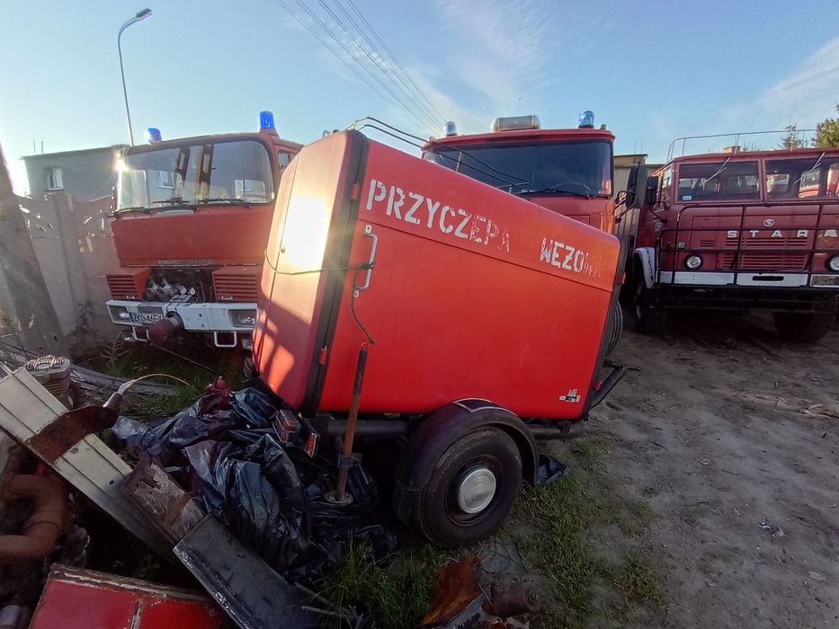 Przyczepa hl 900 strażacka