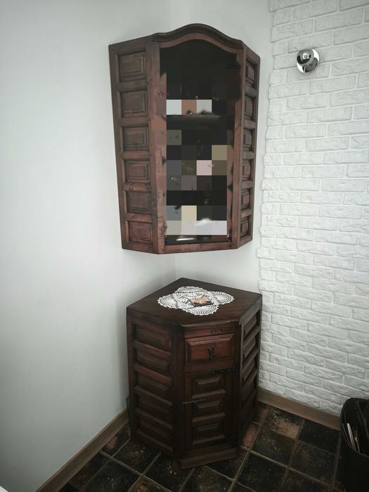 Narożna komoda styl kolonialny