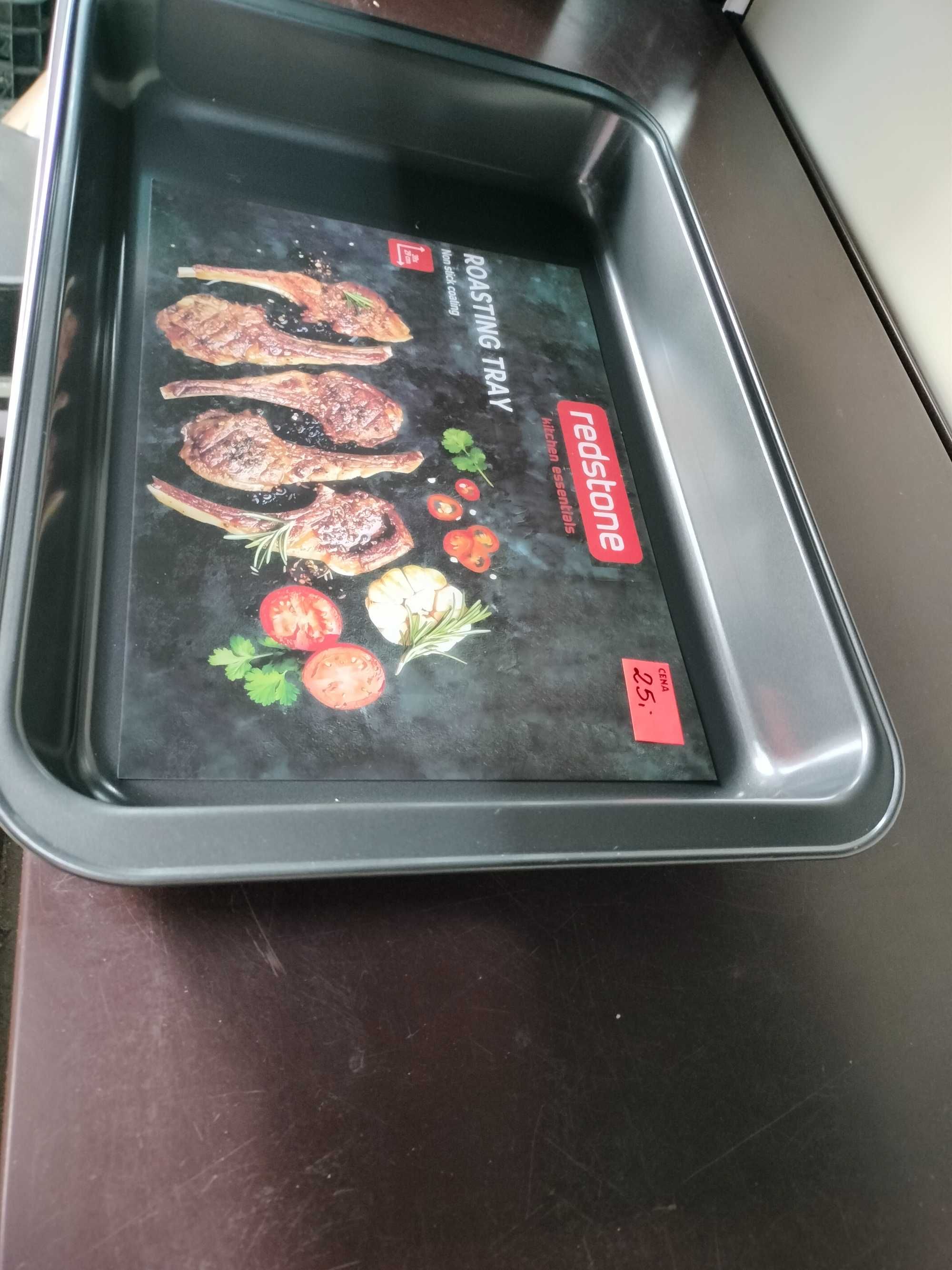 blacha do pieczenia duża do piekarnika smażenia podawania  39x29 nowa