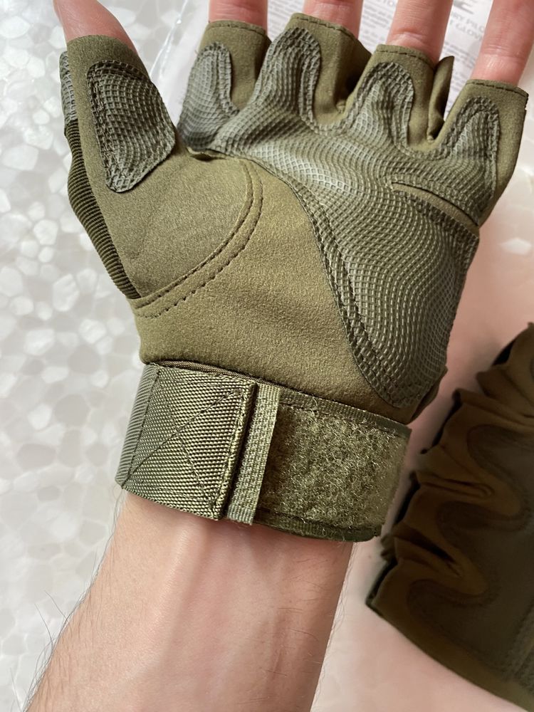 Мото Рукавички Oakley Glove Olive безпалі мото-рукавиці відкриті олива
